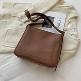 Square Shoulder Bag Crossbody for Women PU Leather Handbag Messenger