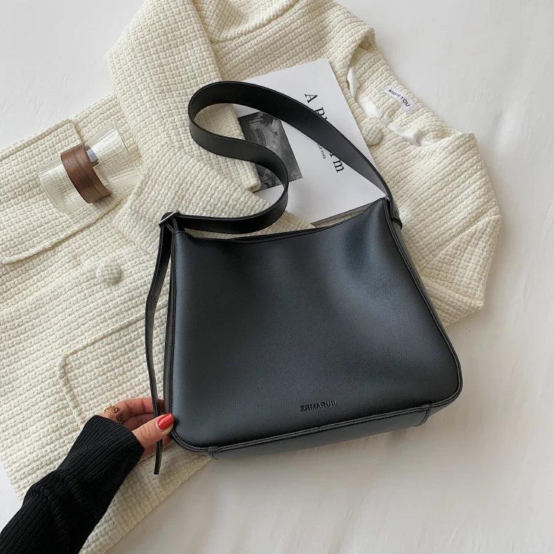Square Shoulder Bag Crossbody for Women PU Leather Handbag Messenger