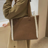Large Soft Leather Shoulder Bags for Women Big Size Shopper Bag Tote Bag