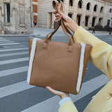 Large Soft Leather Shoulder Bags for Women Big Size Shopper Bag Tote Bag