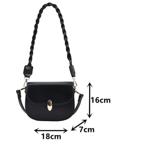 Women's Crossbody Bag Small Flap Messenger Handbag Shoulder Bag