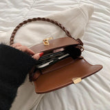Women's Crossbody Bag Small Flap Messenger Handbag Shoulder Bag