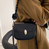 Women's Crossbody Bag Small Flap Messenger Handbag Shoulder Bag