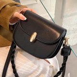 Women's Crossbody Bag Small Flap Messenger Handbag Shoulder Bag