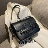 Small PU Leather Flap Bags for Women Winter Shoulder Bag