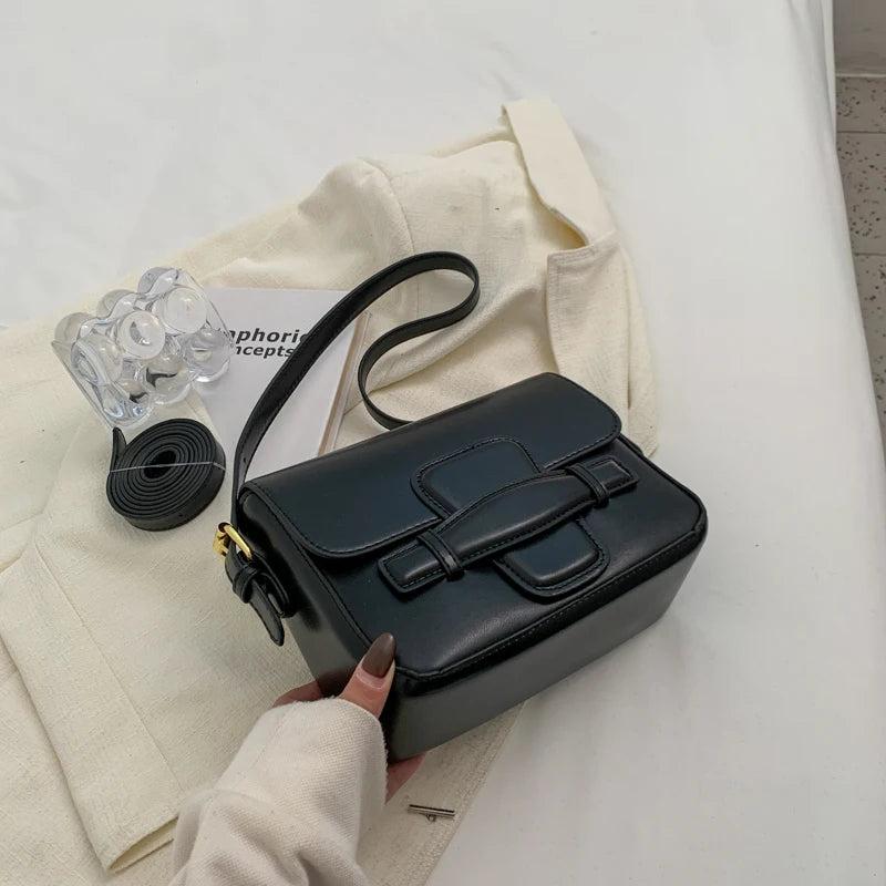 Small PU Leather Flap Bags for Women Winter Shoulder Bag