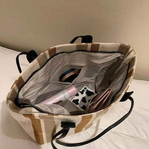 Large Capacity Tote Bags for Women Shoulder Bags Casual Big Shopping Ladies Hand