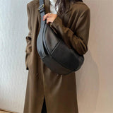 Large Crossbody Bag Women High Capacity Leather Hobo Handbag