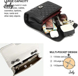 Quilted Crossbody Purse Handbag Flap Chain Shoulder Bag Women