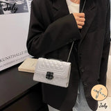 Quilted Crossbody Purse Handbag Flap Chain Shoulder Bag Women