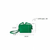Women PU Leather Shoulder Bags Woven Crossbody Bag Handbags Totes
