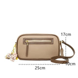 Natural Cowskin Female Shoulder Crossbody Tote Leather Bags