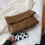Chain Tote Bags Solid Casual Women's Bag Handbags