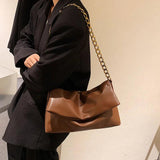 Chain Tote Bags Solid Casual Women's Bag Handbags