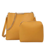 Chain Shoulder Messenger Bag High Pu Leather Crossbody Bags for Women Handbags W