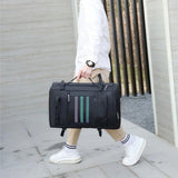 Multifunctional Three-Purpose Backpack Bucket Portable Messenger Travel Bag