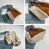 Casual Large Capacity Side Shoulder Bags for Women Winter Handbag