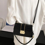 Women's Shoulder Bag Crossbody Handbag Small Flap Solid Summer Style