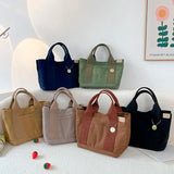 Large Capacity Women's Tote Shoulder Bag Canvas Handbag for Women Summer