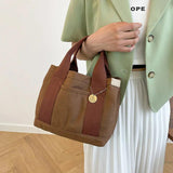 Large Capacity Women's Tote Shoulder Bag Canvas Handbag for Women Summer