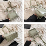 Transparent Jelly Bucket Bag Women's Shoulder Handbag Tote Purse