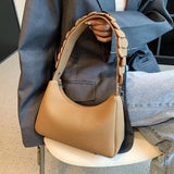 Solid Pattern Women Shoulder Bags for Girls Handbags Small Flap Bag