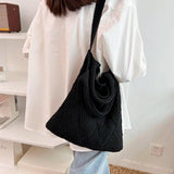 Summer Cotton Crossbody Bag Small Flap Handbag