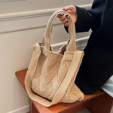 Summer Cotton Crossbody Bag Small Flap Handbag