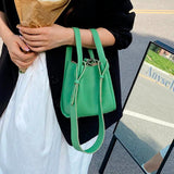 Summer Bucket Shoulder Bags for Women Crossbody Bag