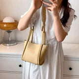 Summer Bucket Shoulder Bags for Women Crossbody Bag