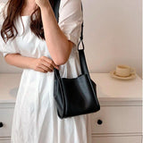 Summer Bucket Shoulder Bags for Women Crossbody Bag