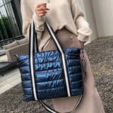 Grid Shopper Bag Women's Crossbody Handbags