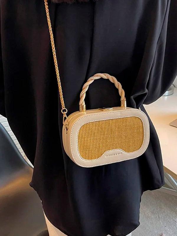 Summer Beach Straw Shoulder Bags for Women High Crossbody Women's Bag Small