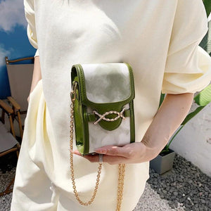 Women Mini Messenger Bags Small Shoulder Phone Bag and Purse Ladies PU Leather