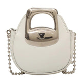 Snake Leather Chain Shoulder Flap Purse for Women