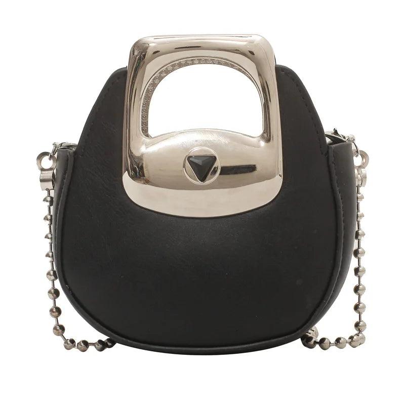 Snake Leather Chain Shoulder Flap Purse for Women
