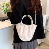 Shoulder Bag for Women Pu Leather Bucket Summer Crossbody Women's Bags