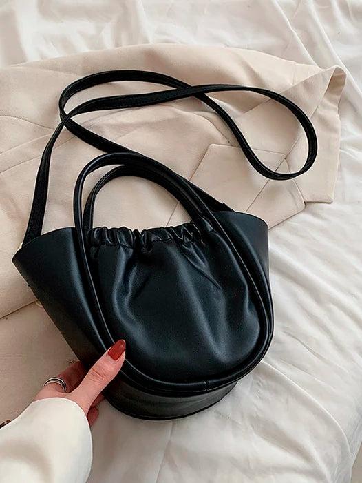 Shoulder Bag for Women Pu Leather Bucket Summer Crossbody Women's Bags