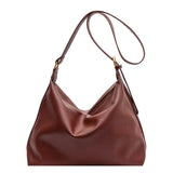 Retro Large Tote Bag, Shoulder Crossbody Zipper Bag