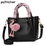 Flamingo Women Shoulder Bag Leather Ladies Crossbody & Tote Bag