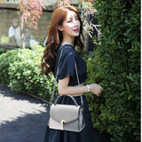 Panelled Casual Style Slim Shoulder Bag Women Synthetic Leather Female Purse Gir