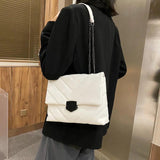 Vintage Embroidery Shoulder Bag Chain Messenger Retro Totes