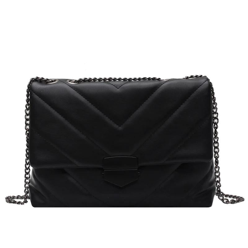 Vintage Embroidery Shoulder Bag Chain Messenger Retro Totes