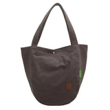 Women's Casual Canvas Shoulder Bag Large Capacity Handbag