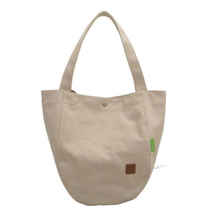 Women's Casual Canvas Shoulder Bag Large Capacity Handbag