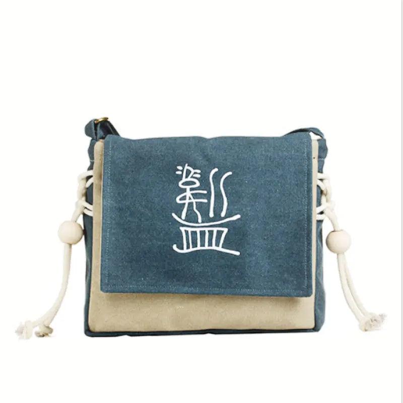 Vintage Women Messenger Bags Ethnic Canvas Bag Summer Shoulder Bag Female Travel