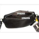 Vintage Leather Saddle Bag for Women
