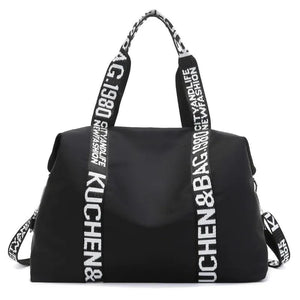 Large Capacity Nylon Tote Bag for Women Crossbody Shopping Mommy Bag
