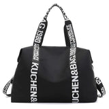 Large Capacity Nylon Tote Bag for Women Crossbody Shopping Mommy Bag