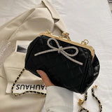 Bow Shell Sweet Tote Shoulder Bag for Women